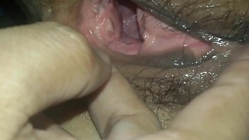 Gaping pussy of a cuckold’s wife