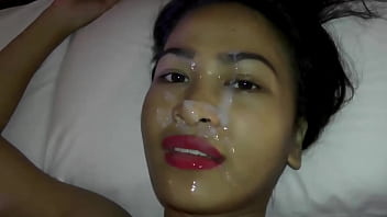 Shy Pinay teen moans loud as she takes hard cock in POV.