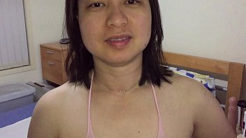 Filipina MILF – Wet Pussy Tease in Pink Stockings for XVideos Lovers